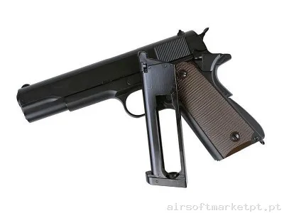 Colt KP1911 Kjw CO2 Preto — Pistolas — Airsoft Market PT (foto 2)