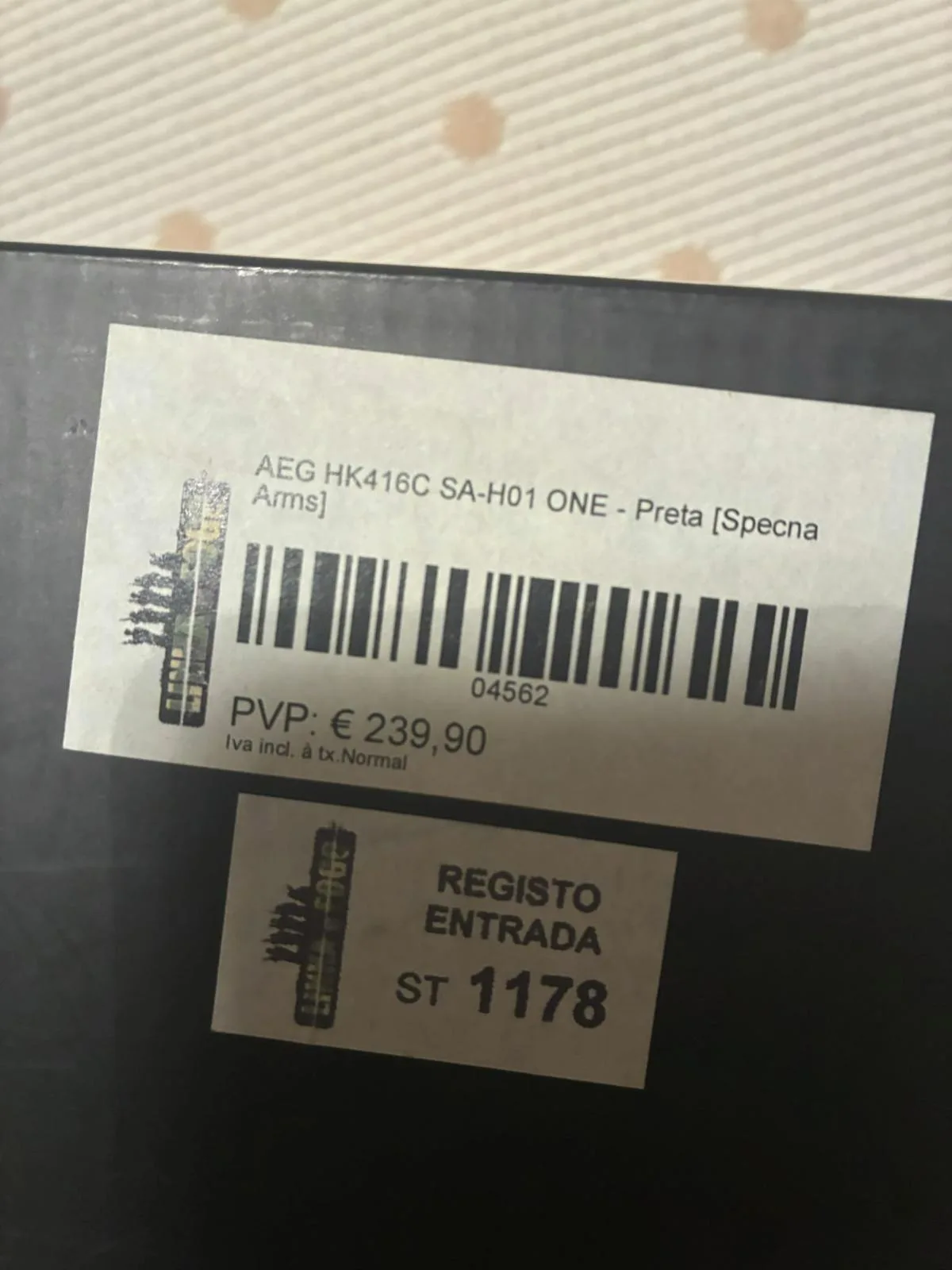 Réplica  AEG HK416C SA-H01 ONE — Rifles de Assalto (AR/M4/AK) — Airsoft Market PT (foto 4)