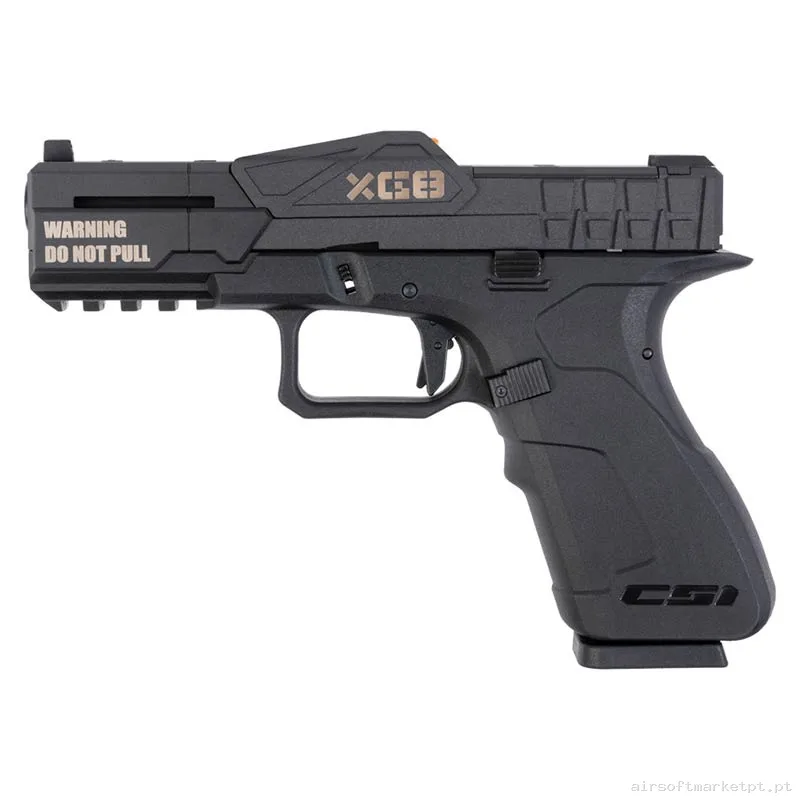 Réplica GBB Pistola G17 Poseidon Xg8-Pb negra — Pistolas — Airsoft Market PT
