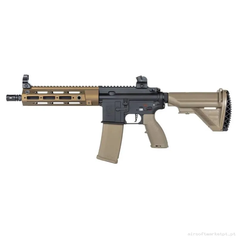Réplica airsoft AEG M4 Specna Arms SA-PH23 Prime Aster II ETU Chaos Bronze — Rifles de Assalto (AR/M4/AK) — Airsoft Market PT