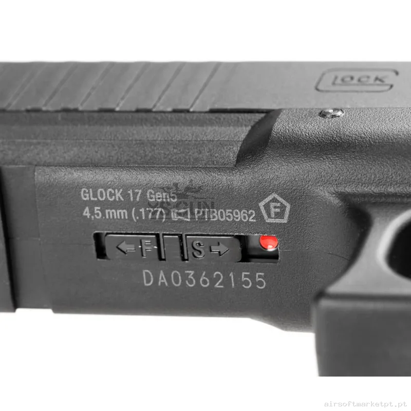 Pistola Glock 17 Gen5 MOS Umarex 4.5mm Blowback Diábolo — Pistolas — Airsoft Market PT (foto 6)