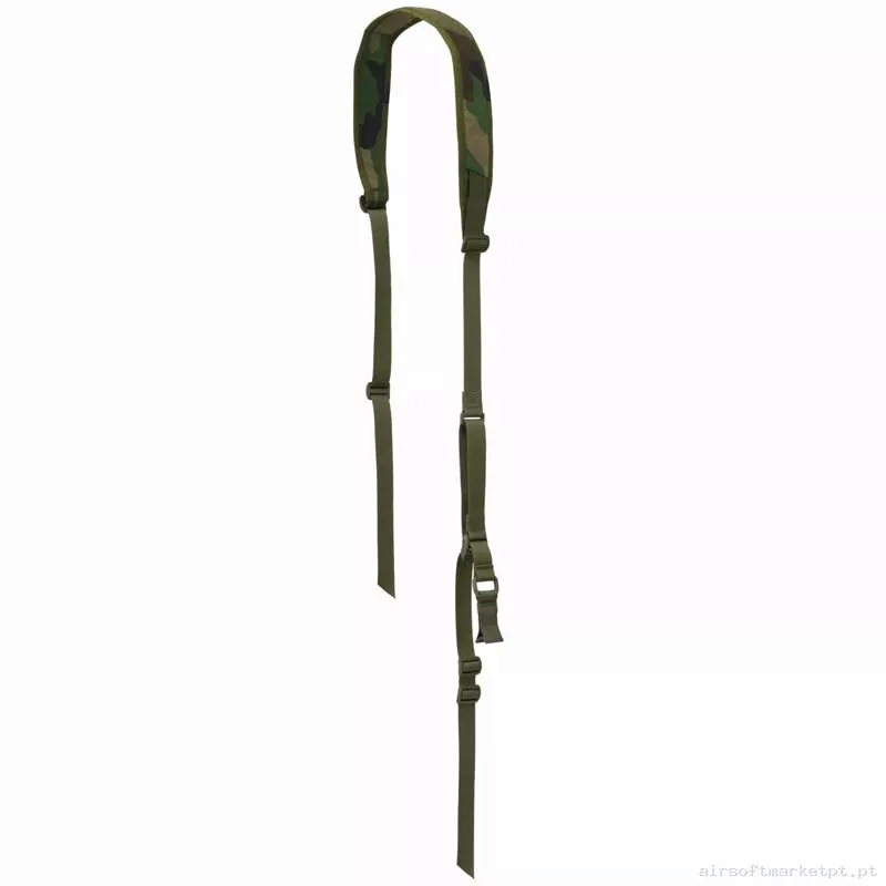 Correia Tática 2 Pontos Helikon-Tex Mirage Carbine Sling Woodland — Gear Táctico — Airsoft Market PT