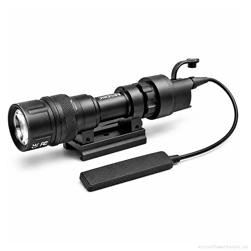 Linterna Con Estrobo 400 Lumenes Arsenic AS92 Negra — Lanternas & Lasers — Airsoft Market PT