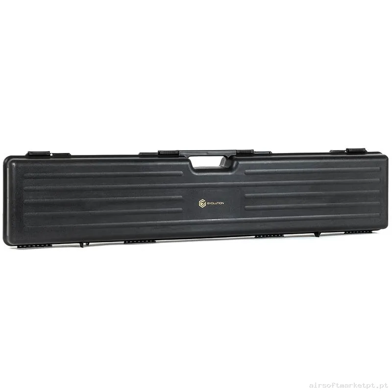 Maleta Rígida Porta Fusiles Evolution Rifle Hard Case Ea0505rc 121.5 Cm preto — Sacos & Mochilas — Airsoft Market PT