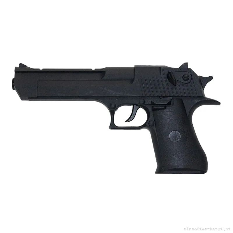 Réplica CO2 NBB Pistola Rossi Desert Eagle Vc3-A negra — Pistolas — Airsoft Market PT