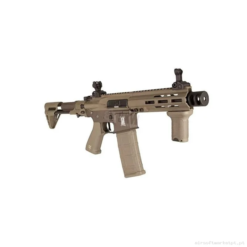 REPLICA BUSHIDO REI TAN CON GATILLO ELÉCTRONICO MEJORADA - SAIGO DEFENSE — Rifles de Assalto (AR/M4/AK) — Airsoft Market PT (foto 3)