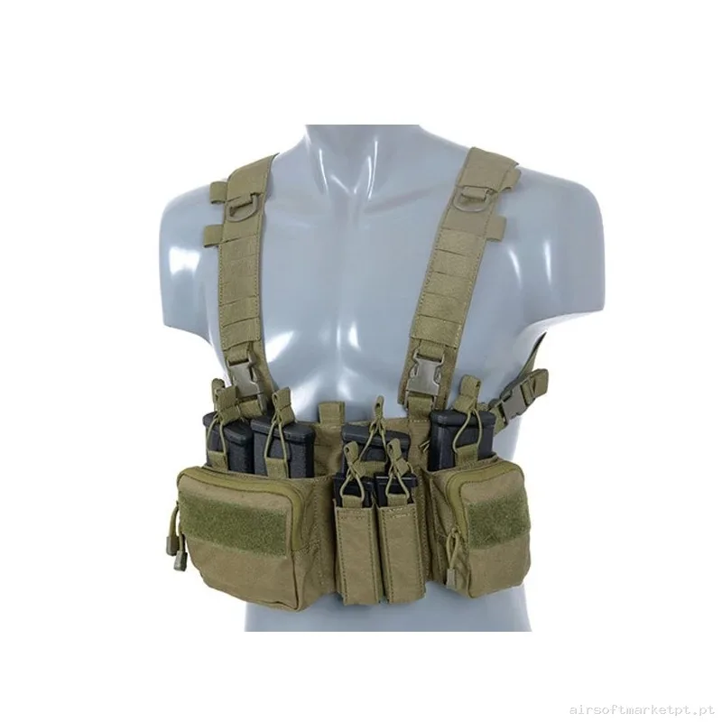 Chest Rig Sniper/Dmr Verde Od — Coletes & Rigs — Airsoft Market PT