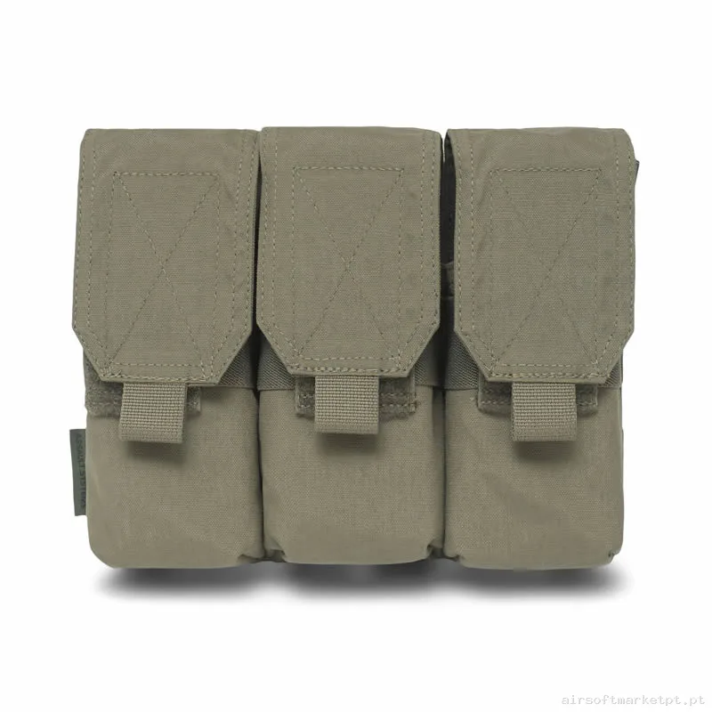 Pouch Magazine Pouch Triplo M4 Warrior Assault de Doble Capacidade 5.56 Ranger Green — Coletes & Rigs — Airsoft Market PT