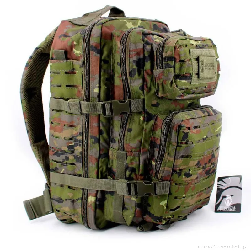 MOCHILA LÁSER INMORTAL WARRIOR 36L PIXELADO BOSCOSO — Sacos & Mochilas — Airsoft Market PT