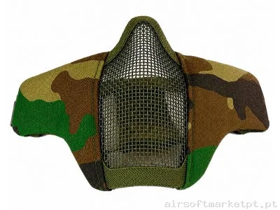 Mascara Starker IV Woosport Woodland — Capacetes — Airsoft Market PT