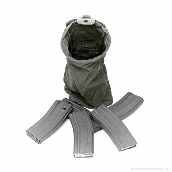 Pouch Bolsa Descarga Enrollable Warrior Assault Slimline Folding Dump Pouch Ranger Green — Coletes & Rigs — Airsoft Market PT