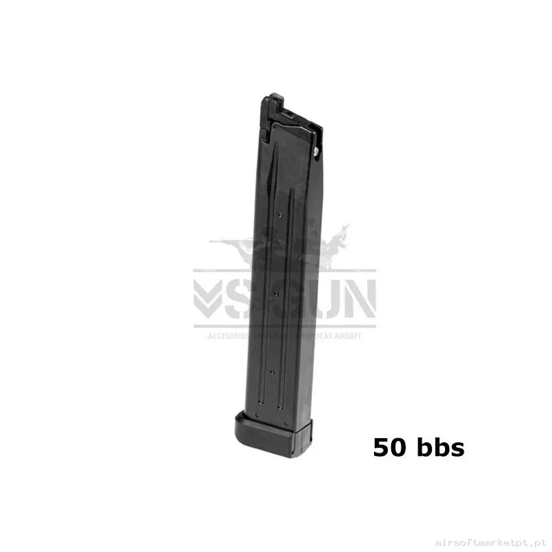 Cargador Tokyo Marui Hi-Capa 5.1 Extendido 50 bbs — Carregadores / Magazines — Airsoft Market PT