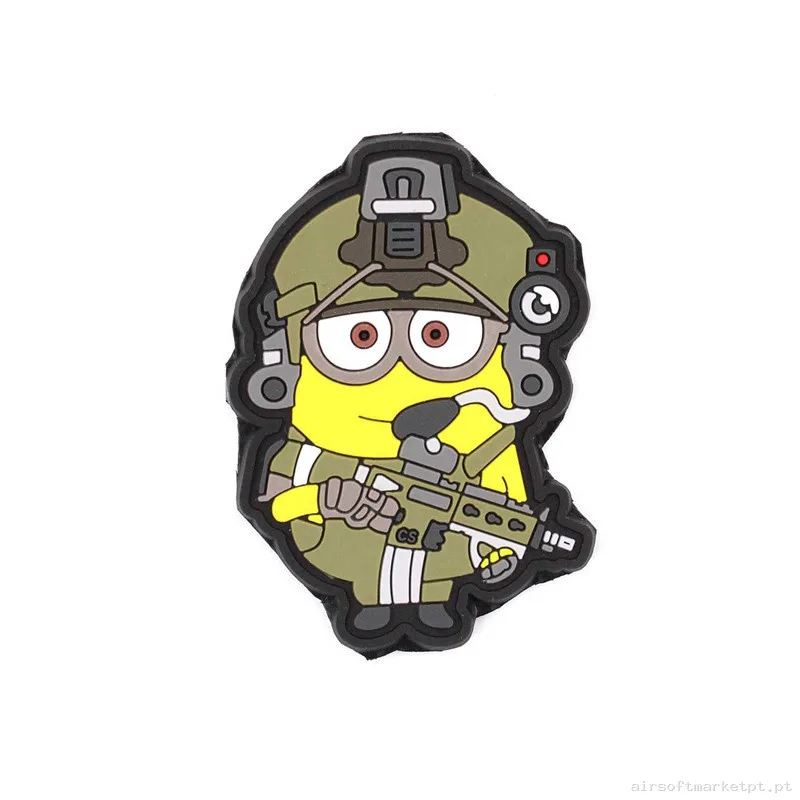 Parche minion táctico OD Inmortal Warrior — Patches & Decoração — Airsoft Market PT
