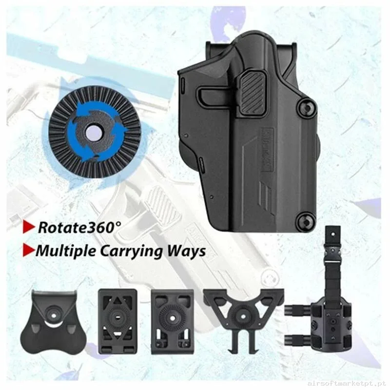 Pistolera Amomax Universal para Zurdos — Gear Táctico — Airsoft Market PT (foto 2)