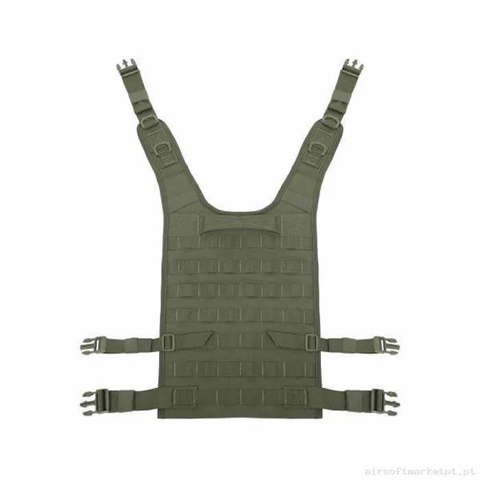 Painel Traseiro Warrior Assault Elite Ops verde od — Coletes & Rigs — Airsoft Market PT