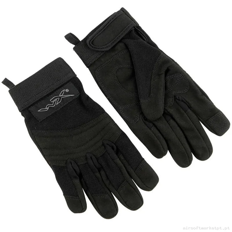 Luvas Wiley X Apx Smart Touch preto — Gear Táctico — Airsoft Market PT