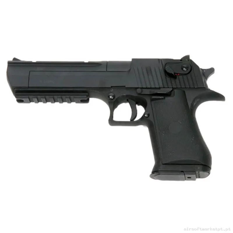 Réplica airsoft AEP Pistola Desert Eagle Cyma Cm121 negra — Pistolas — Airsoft Market PT