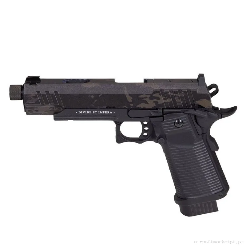 PISTOLA LUDUS III CO2 MULTICAM BLACK - SECUTOR ARMS — Pistolas — Airsoft Market PT
