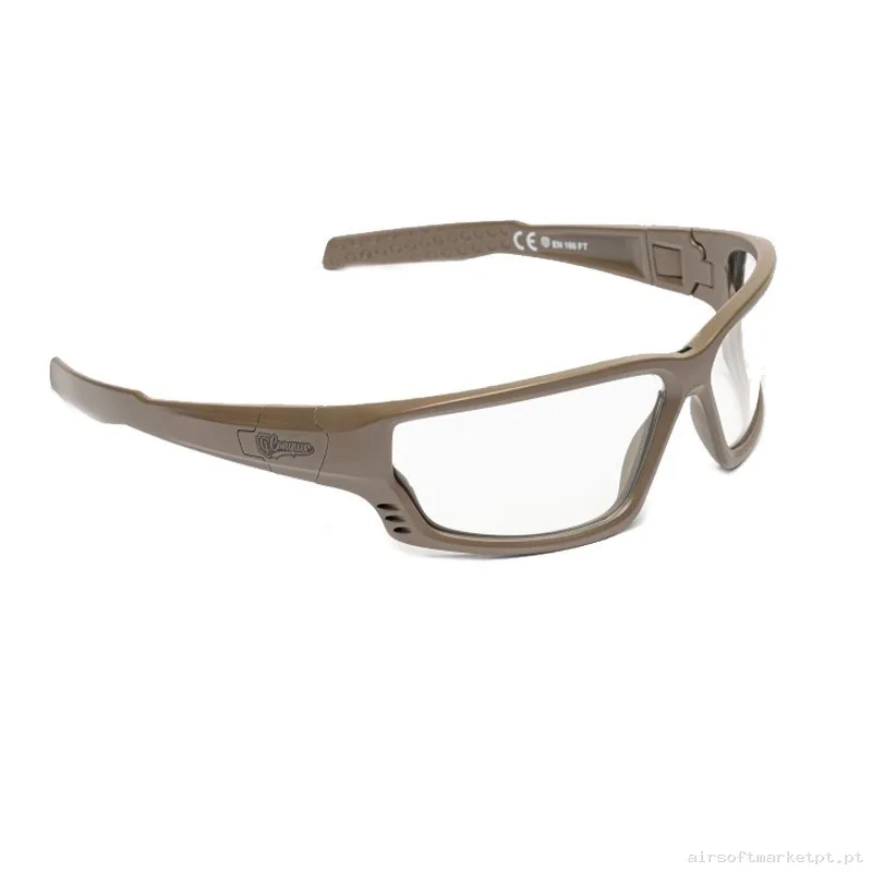 Gafas Zypher Conquer Tan + Goma Elástica — Proteção Ocular & Facial — Airsoft Market PT (foto 2)