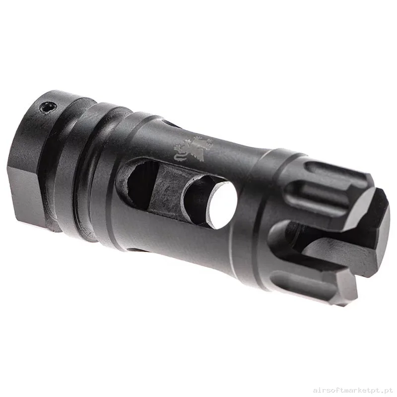 Externo Quebra-chamas PTS Griffin M4sd Flash Compensator Ccw negra — Acessórios & Componentes — Airsoft Market PT