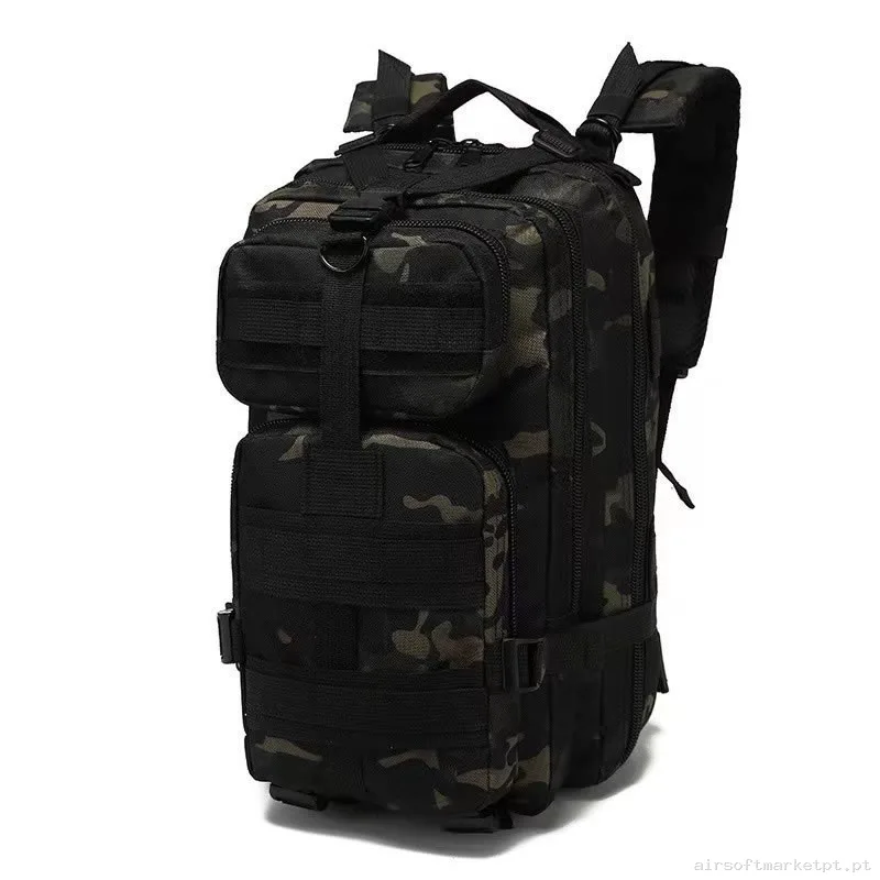 MOCHILA COMPACT ASSAULT 25L MULTICAM BLACK — Sacos & Mochilas — Airsoft Market PT