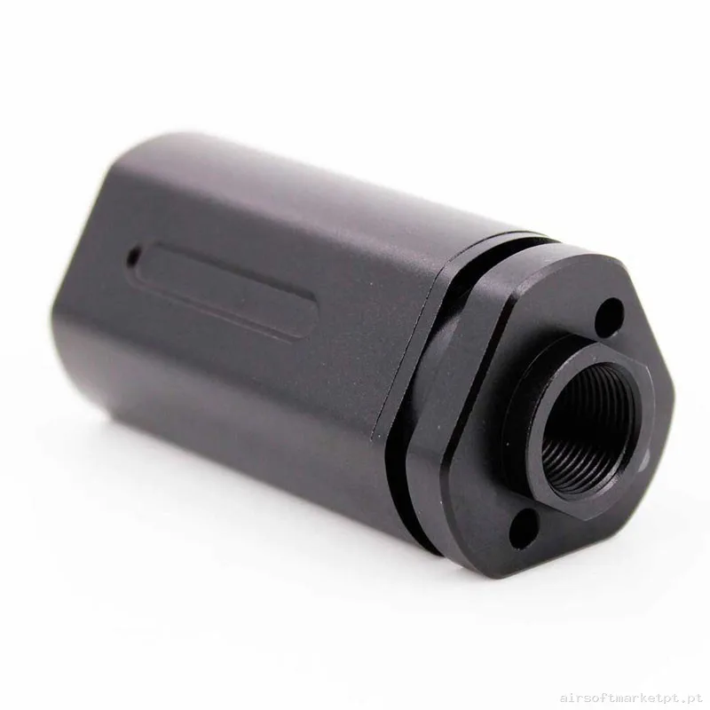 SILENCIADOR TRAZADOR T238 GRIFFON NEGRO — Lanternas & Lasers — Airsoft Market PT (foto 4)