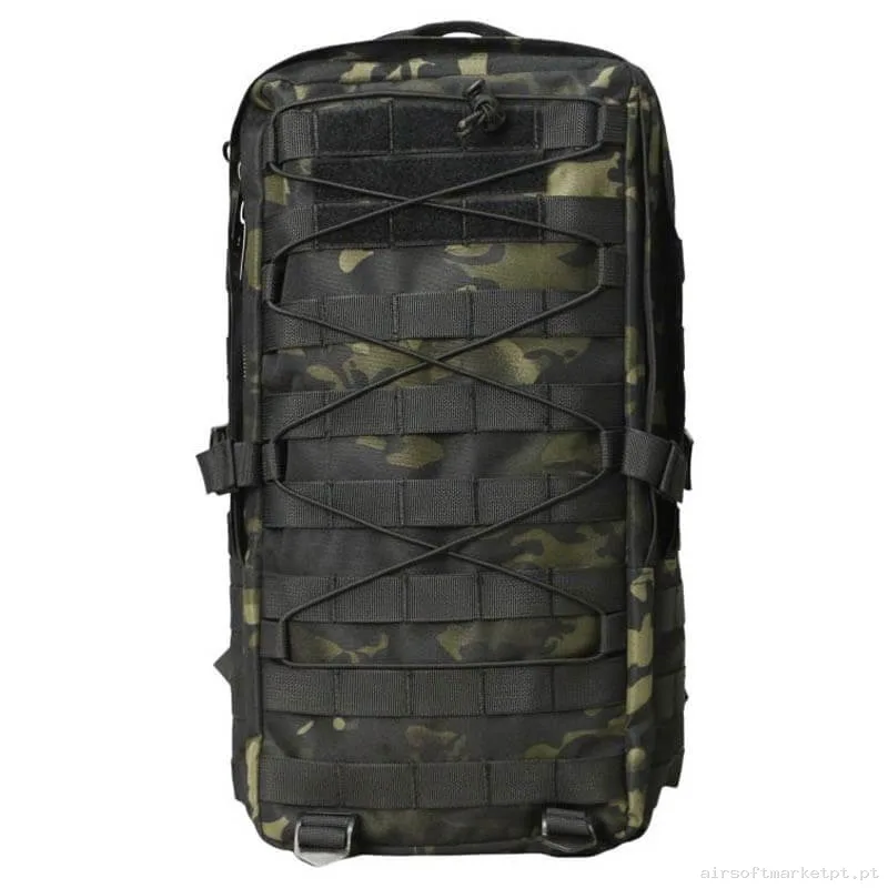 Mochila Tática MOLLE Sixmm Ads Backpack 30-35L Estilo multicam Black — Sacos & Mochilas — Airsoft Market PT