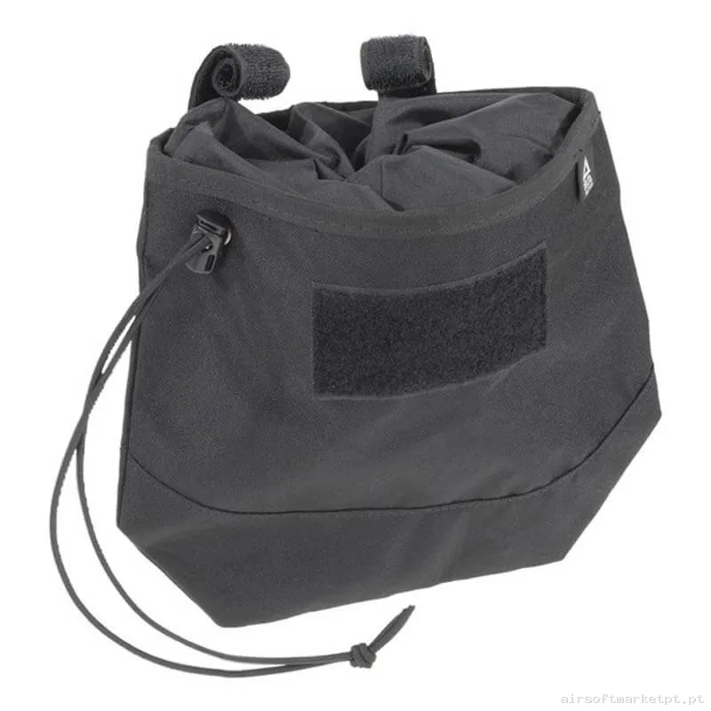 Pouch Bolsa Descarga Delta Tactics Speedsoft preta — Coletes & Rigs — Airsoft Market PT