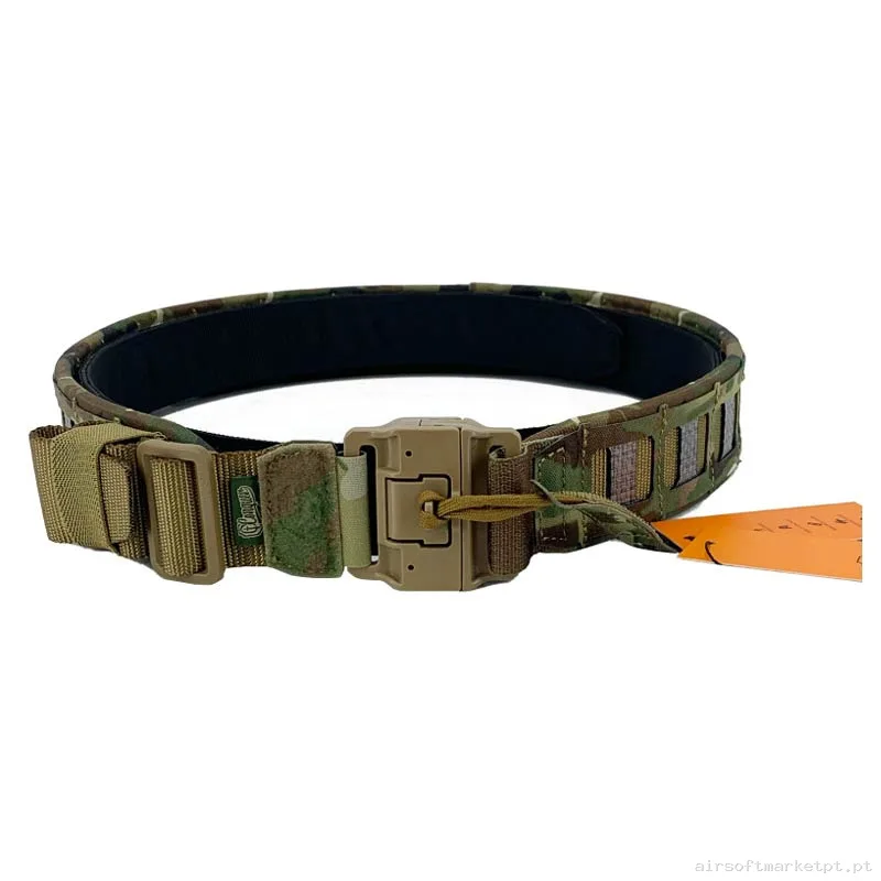 Cinturão tático Conquer Tegris Mqr Belt Estilo multicam — Gear Táctico — Airsoft Market PT