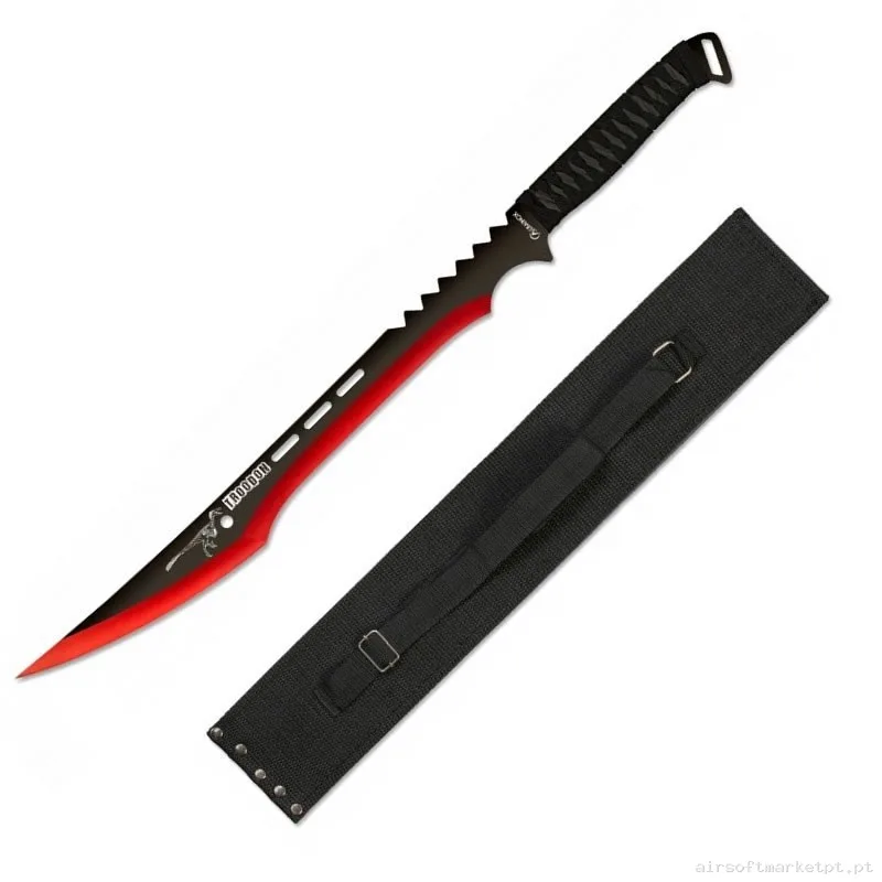 MACHETE BOLO ALBAINOX TRODON 39 CM NEGRO-ROJO — Ferramentas — Airsoft Market PT (foto 2)