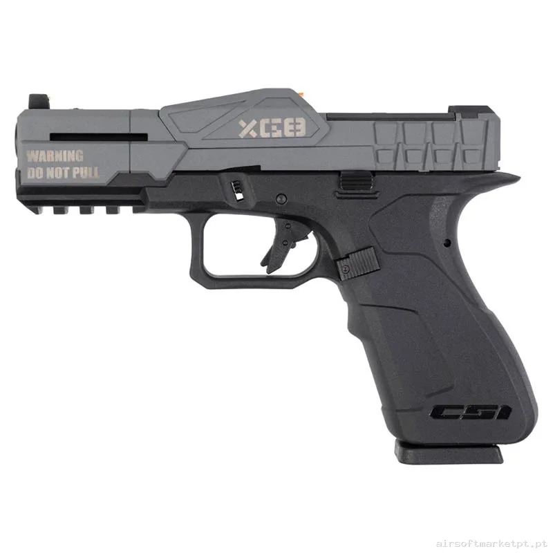 Réplica GBB Pistola G17 Poseidon Xg8-Pg negra/Gris — Pistolas — Airsoft Market PT