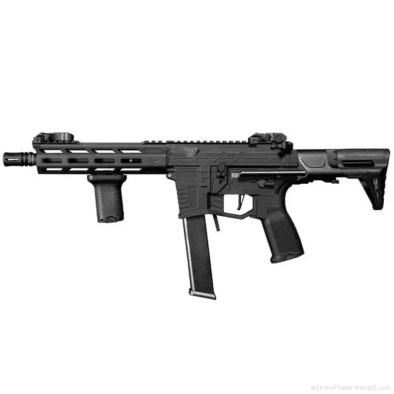 Réplica airsoft AEG M4 Evolution Reaper S Emr PDW Carbontech negra — Rifles de Assalto (AR/M4/AK) — Airsoft Market PT