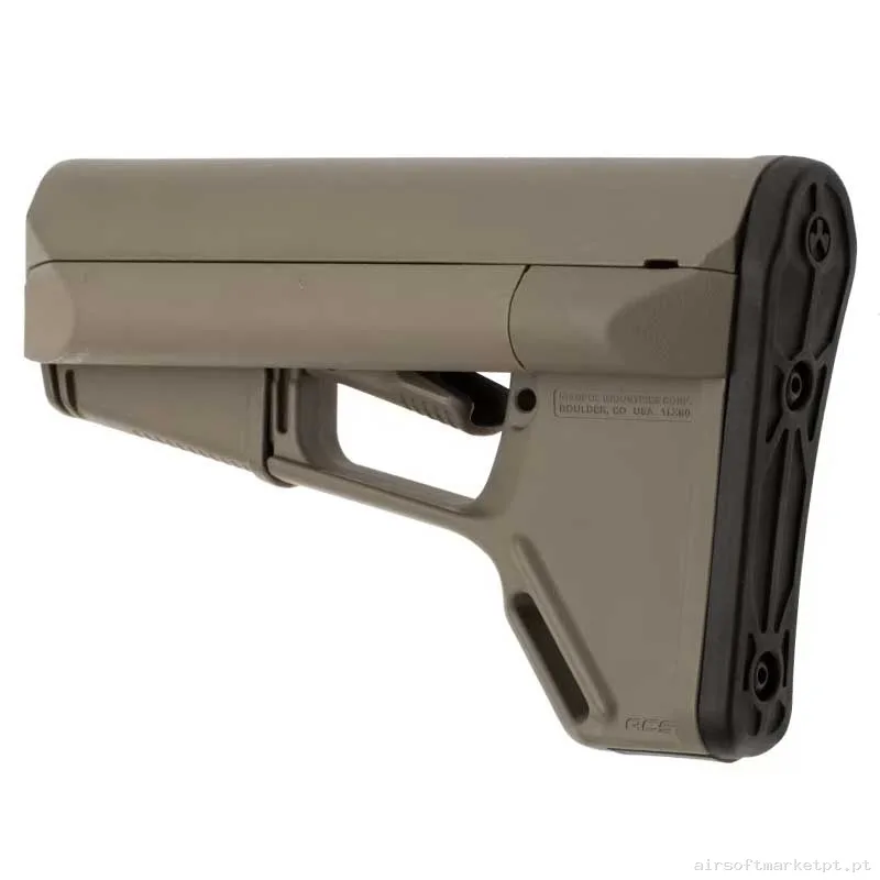 Externo Coronha Magpul Acs Carbine Stock Mil Spec Dark Earth — Acessórios & Componentes — Airsoft Market PT