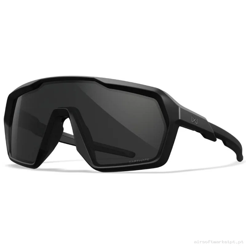 Óculos Wiley X Citadel Captivate Fumê Preto — Proteção Ocular & Facial — Airsoft Market PT