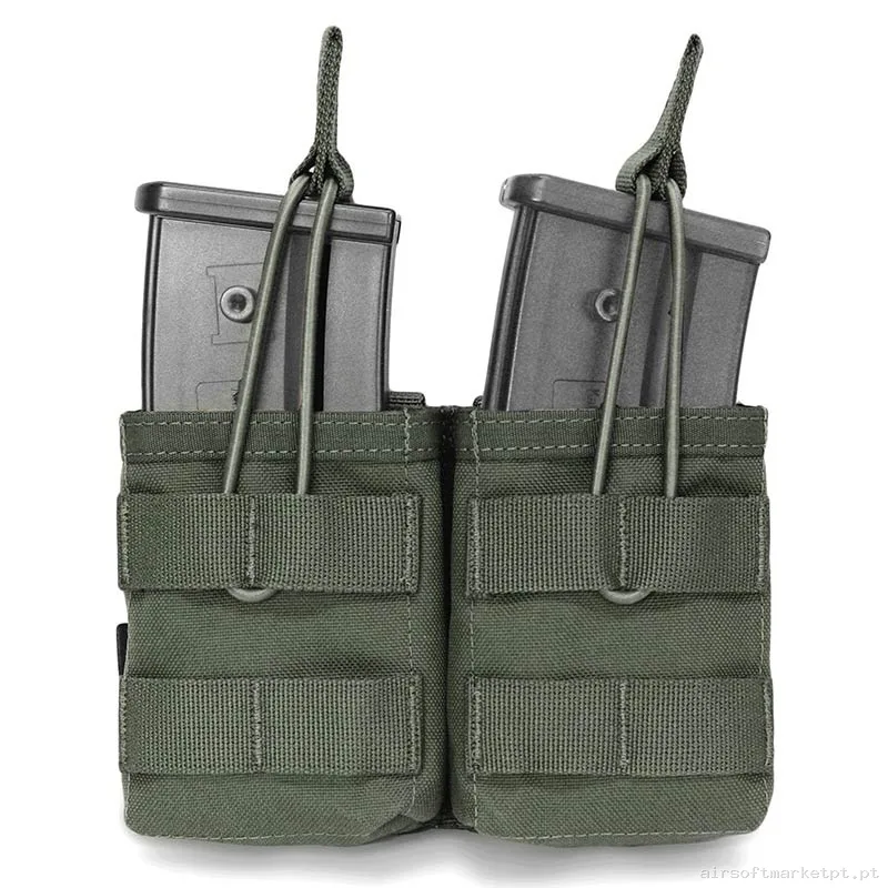 Pouch Magazine Pouch Doble G36 Warrior Assault Open Top verde od — Coletes & Rigs — Airsoft Market PT