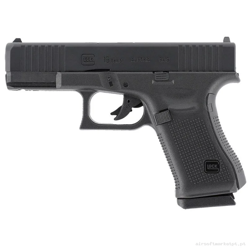 Airgun CO2 4.5mm Pistola Umarex Glock 19 Gen 5 negra — Pistolas — Airsoft Market PT