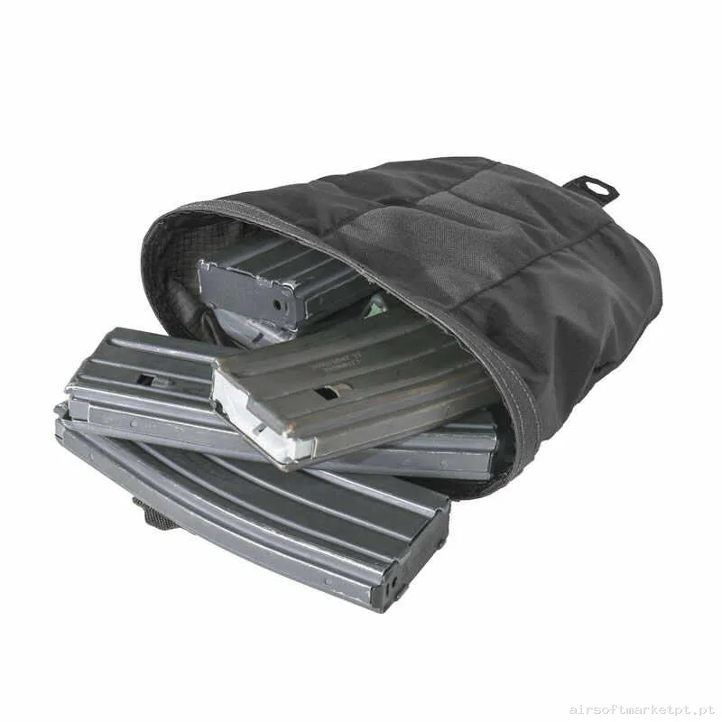 Bolsa de descarga enrolável Warrior Assault Laser Cut Compact Dump Pouch preto — Coletes & Rigs — Airsoft Market PT