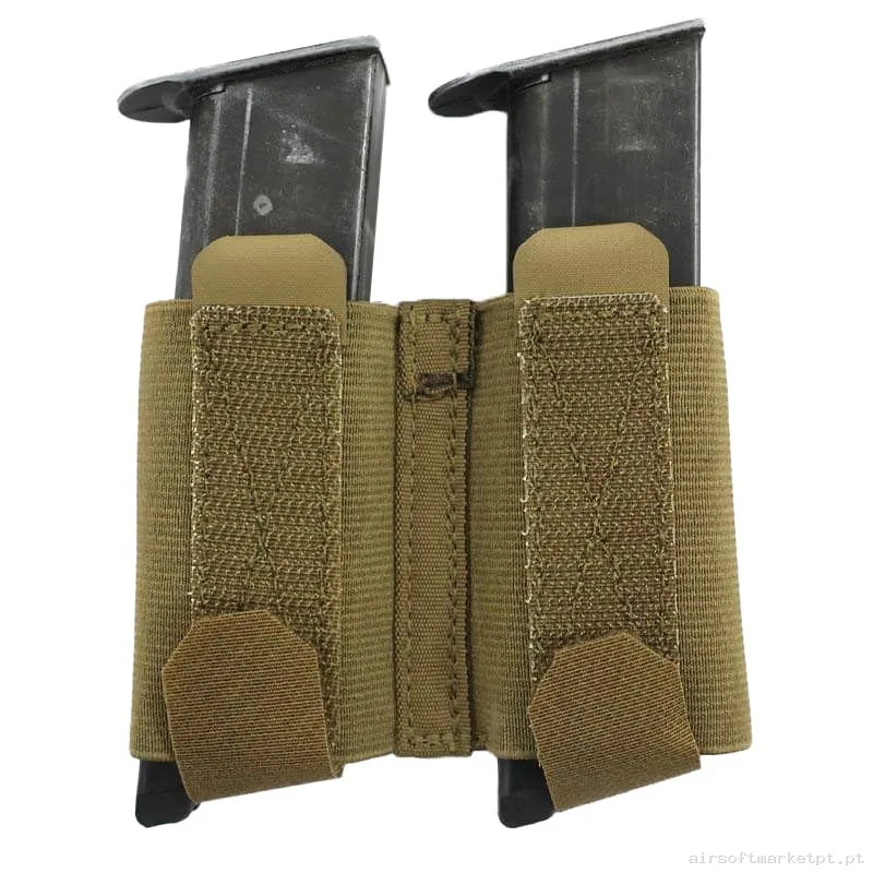 Pouch Magazine Pouch Doble Pistola Warrior Assault Insert para Dfp Kangaroo coyote — Carregadores / Magazines — Airsoft Market PT