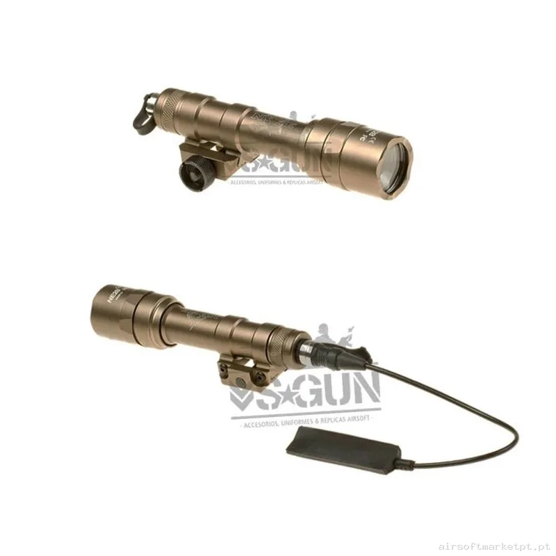 Linterna M600c Ultra 450 Lumenes Scout Weaponlight Tan - Night Evolution — Lanternas & Lasers — Airsoft Market PT