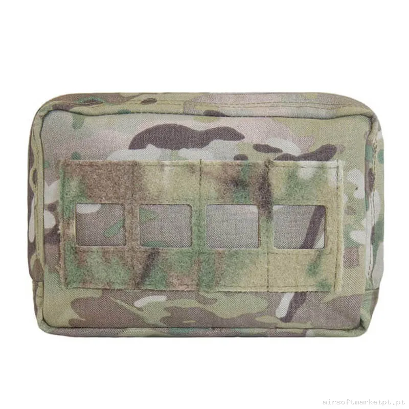 Pouch Multiusos Warrior Assault Láser Cut Medium Horizontal C/MOLLE Delantero multicam — Coletes & Rigs — Airsoft Market PT
