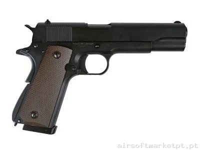 Colt KP1911 Kjw CO2 Preto — Pistolas — Airsoft Market PT (foto 4)