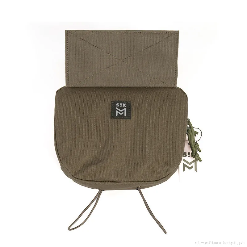 Pouch DDU Abdominal Velcro Sixmm Ranger Green — Coletes & Rigs — Airsoft Market PT (foto 2)
