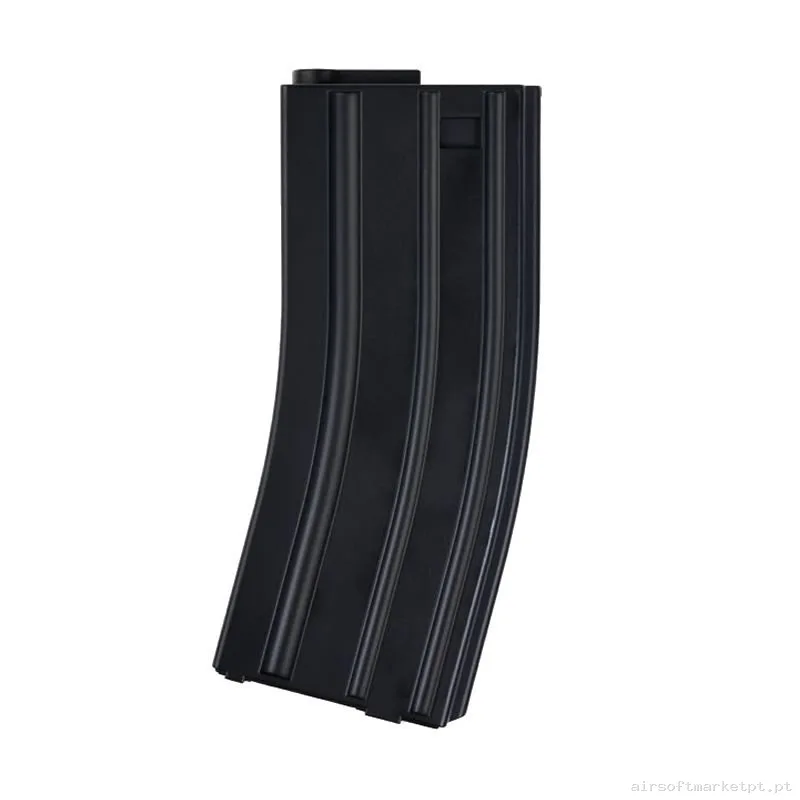 CARGADOR MID CAP SLONG AIRSOFT 140 BBS POLIMERO NEGRO — Carregadores / Magazines — Airsoft Market PT
