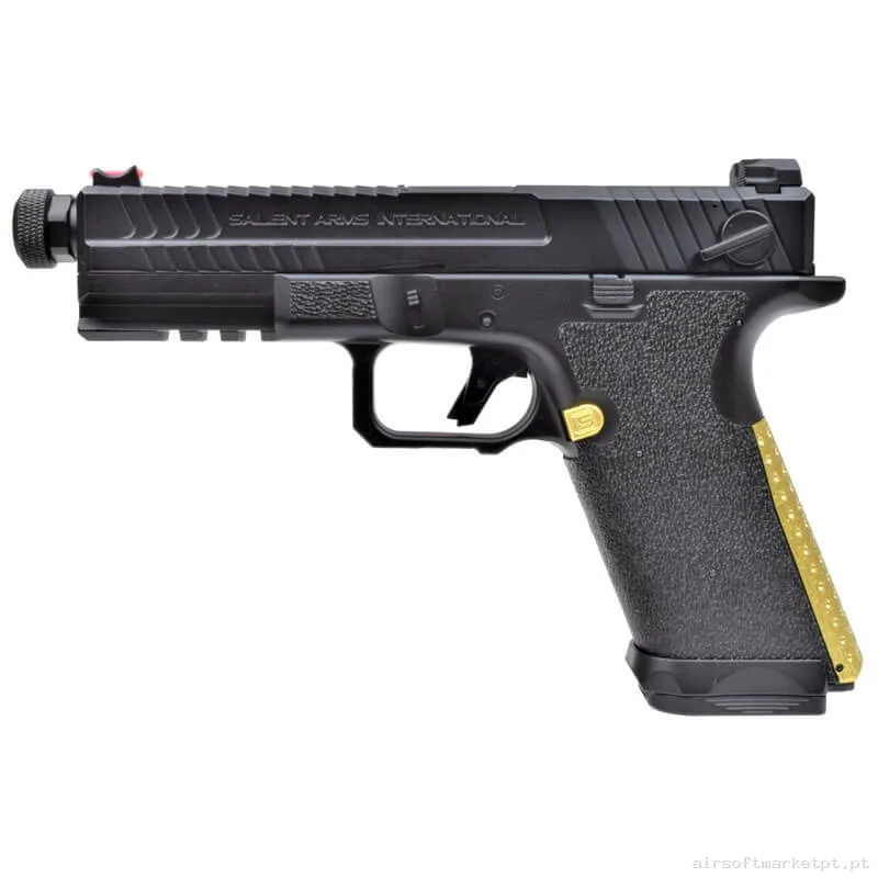 Réplica AEP Pistola G18 Cyma Cm135up Sai preta/Dourada (Lipo e MOSFET) — Pistolas — Airsoft Market PT