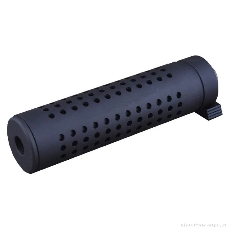 Externo Supressor Médio Big Dragon Bd0480b negro — Acessórios & Componentes — Airsoft Market PT