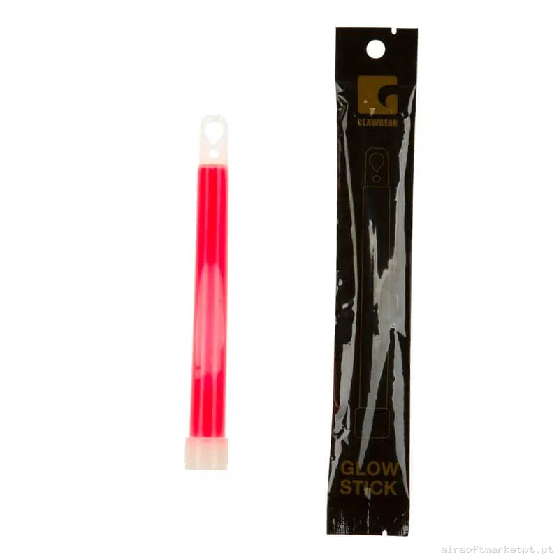Luz Química 6" Clawgear vermelha — Lanternas & Lasers — Airsoft Market PT