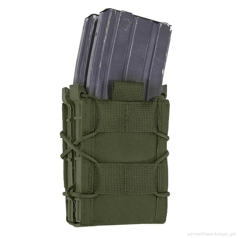 Pouch Magazine Pouch Universal Doble Capa Warrior Assault Quick Mag verde od — Coletes & Rigs — Airsoft Market PT