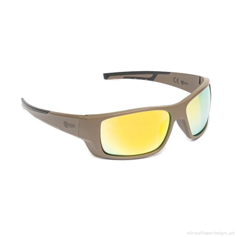 Gafas Raptor Conquer Tan Amarilla — Proteção Ocular & Facial — Airsoft Market PT (foto 2)