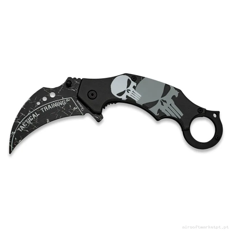 Navaja Karambit Albainox Entrenamiento Sin Filo Punisher — Ferramentas — Airsoft Market PT