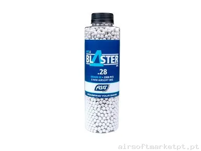 Bbs muniçao 0,28 PVC Beta Blaster ASG — Munição (BBs) — Airsoft Market PT